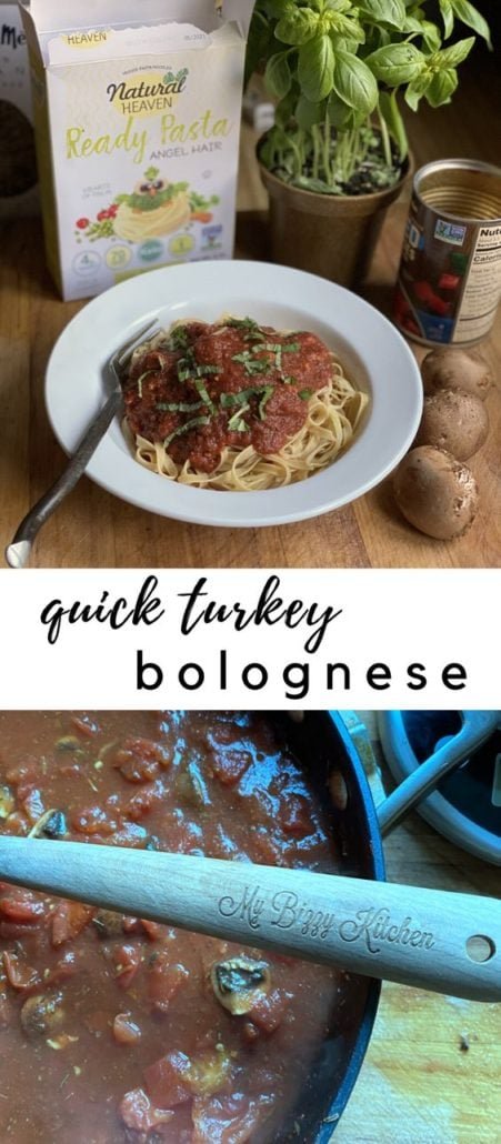 A quick turkey bolognese that only tastes like its been simmering for 48 hours. Use over pasta, use as pizza sauce, stuff peppers, so many possibilities! This is a zero point sauce on #teampurle and #teamblue and one point on #teamgreen, or 69 calories per 1/2 cup serving. I served mine over a mix of whole wheat pasta and @naturalheavens hearts of palm pasta for a zero point dinner. (#teamblue and #teamgreen need to add 6 points for the cooked pasta). #turkeyrecipes #groundturkey #bolognese