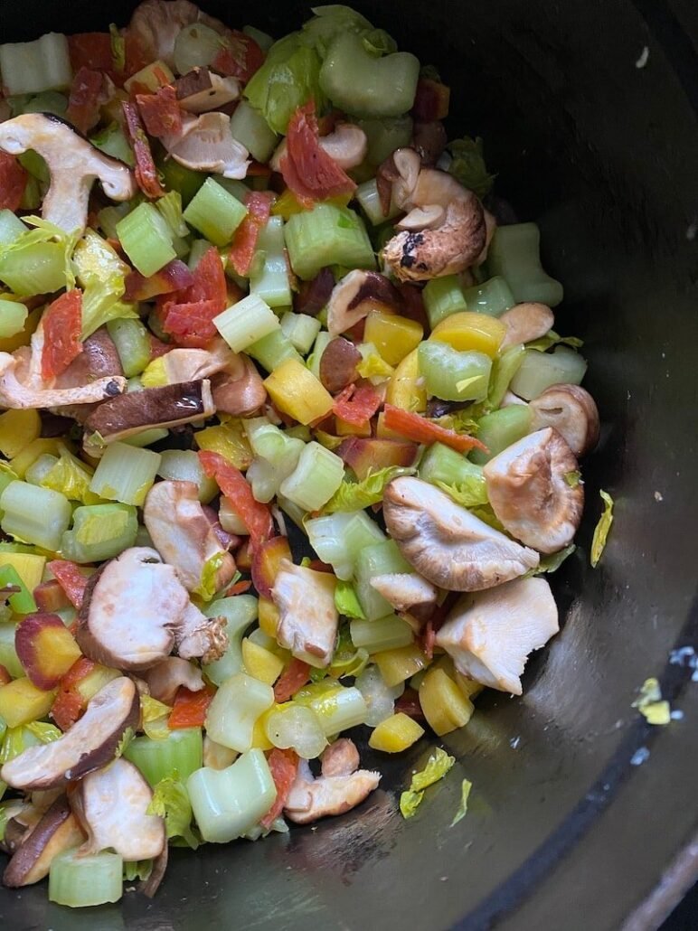 these are the veggies in a bolognese